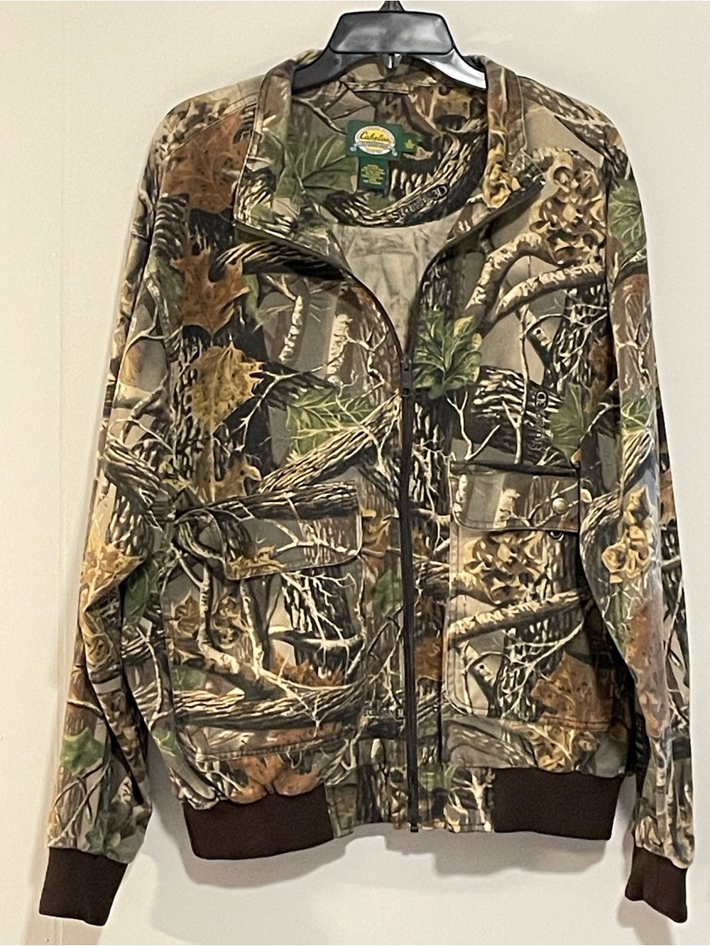 Cabela's Realtree Camo Hunting Jacket - Green/Brown/Tan. Item # 11549